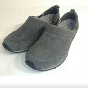 Eddie Bauer Sz 10 Women’s Gray Suede Slip-On Shoes